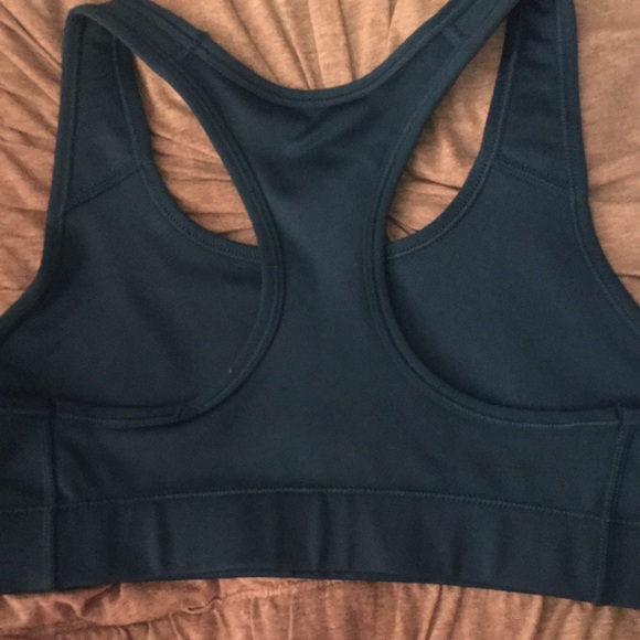 Nike Dri Fit Sports Bra small Turquoise - Picture 5 of 7